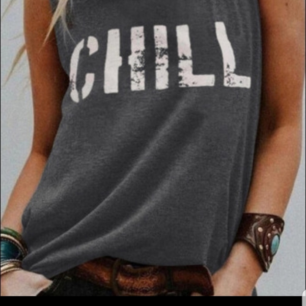 ☮CHILL☮ GRAPHIC TANK